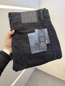 DIESE PREMIUM BLACK DENIM JEANS STRAIGHT FIT LENGHT 41