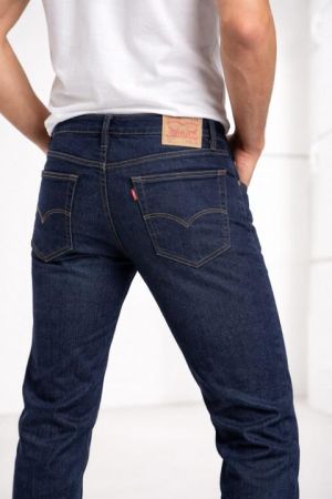 Livs Straight fit Premium Imported Stretchable lycra fabric Denim with Embroidered Logo 3896