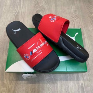 Pum.a BMW Motorsport Soft Comfort Premium Red Black Slides