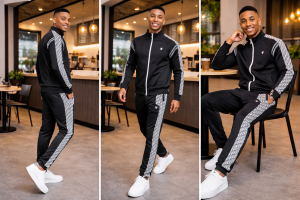 Di Premium Track Suit Black K201-BK