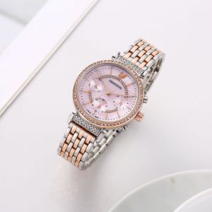 Swarowski Chronograph Rosegold Twotone