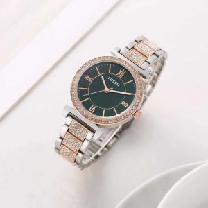 Fossil_Carlie_Diamond_Rosegold_Green
