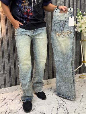 Loui_s.Vuitton.Imported.All.Over.Monogram.Printed.Light.Shade.Premium.Baggy.Denim.Jeans.MR333