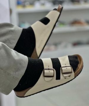 Birkenstock arizona Ivory Leather