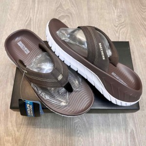 Skecher.s Go Recover Premium Brown White Simplex