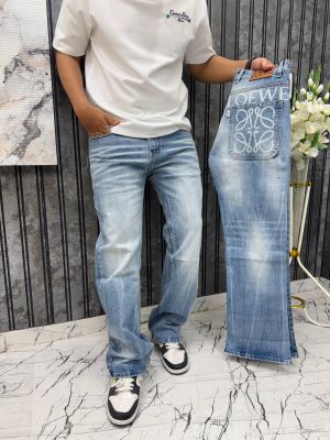 Loewe Imported Fabric Back Pocket Design very Premium Boot Cut Jeans.MR358