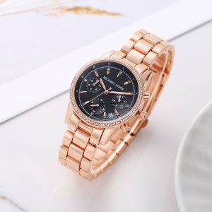 Michael_l Kors Bryant Chronograph Copper-Black