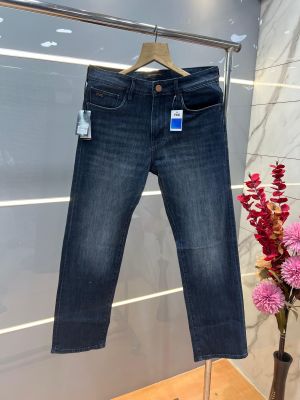 Emporio Arma i Blue Shade Straight Fit Premium Imported Stretchable Lycra Fabric Denim with Metal Logo 4164