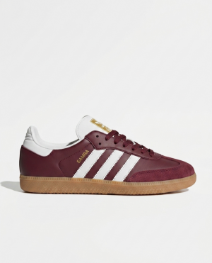 ADIDAA.S SAMBA MAROON WOMENS FIX