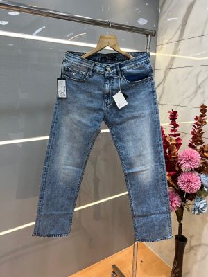 Prad Light Shade Straight Fit Premium Imported Stretchable Lycra Fabric Denim wit etal Logo 4202