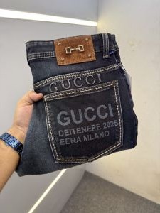 GUCC PREMIUM BLUE DENIM JEANS REGULAR FIT LENGHT 39