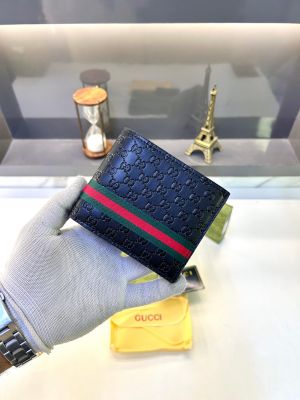 Gucc_i Black Premium Quality Wallet Fa 631