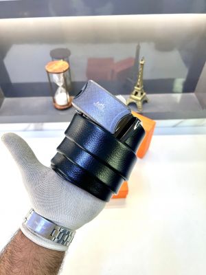 Herme_s Auto Lock Black Premium Quality Belt Fa 644
