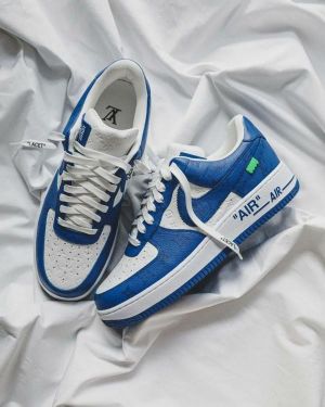 x Air Force 1 Low by Virgil Abloh blue SALE FIX NO RTN
