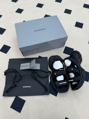 Balenciaga Track Sandal Black Premium SALE