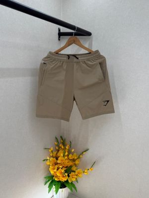 Gym Shark Logo Brown Premium Shorts F3831-BR