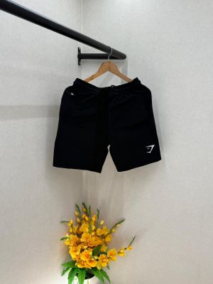 Gym Shark Logo Black Premium Shorts F3831-BL