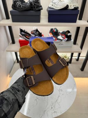 Birkenstock Arizona  brown suede