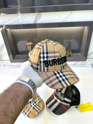 Burberr y Brown Embossed Logo Premium Cap F3434-BR2