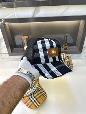 Burberr y Black Logo Premium Cap F3489-A10