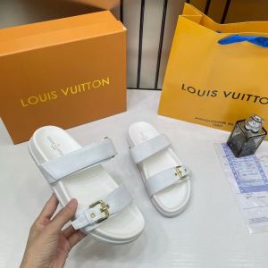 Louis_Vuitton_OnSale_Bom_Dia_Mule_Sandals_For_Women_With_Original_Box_And_Carry_Bag