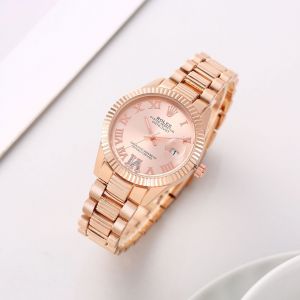 Rolee_x Oyster Perpetual Date Just Copper-Pink