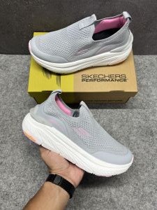 WMN Skecherr.s Slip-ins Arch fit Max Cushion Grey Pink Colorway 2878