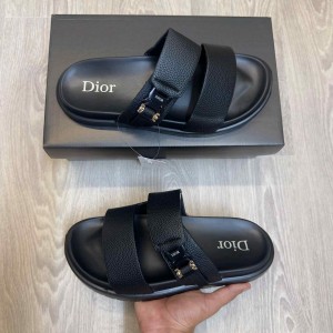 Dio.r Aqua Premium Black Sandal