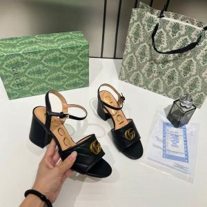 Guccci_GG_Marmont_Black_Leather_Block_Heel_Sandals_GG_Logo_With_OG_Box_&_Carry_Bag_Black_8058-3