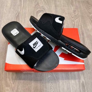 Nik.e Airmax 1 Premium Black White Flip-Flop
