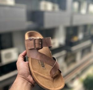Birkenstock leather brown