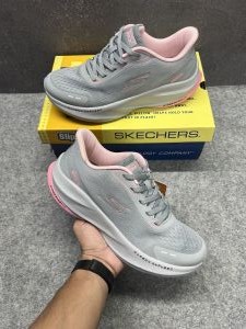 WMN Skecherr.s Hyper Burst Slip-ins Charcoal Pink 6201