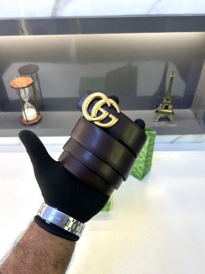 Gucc_i Gold Brown Belt Fa 750