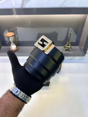 Fend_i Golden Reversible Belt Fa 759