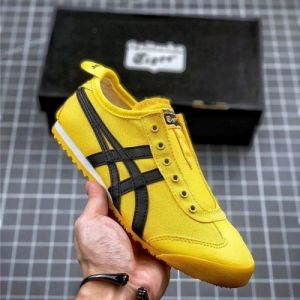 tiger Slip on yellow black womens fix (bs08)