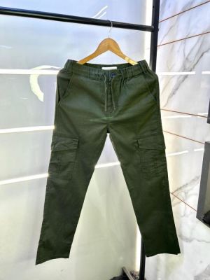 Calvi n Klein Green Linen Super Premium Cargo F2878-GR