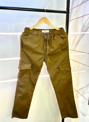 Calvi n Klein Brown Linen Super Premium Cargo F2878-BR1