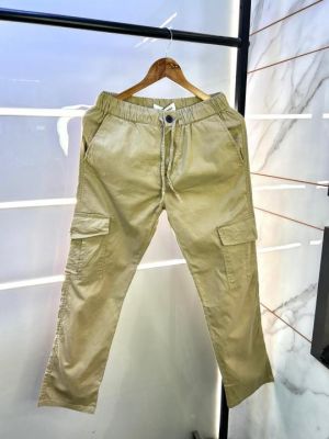 Calvi n Klein Beige Linen Super Premium Cargo F2878-BE