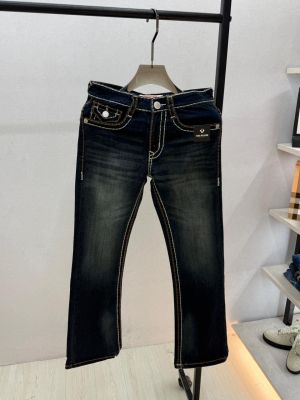 True Religion Imported Dark Blue Super Premium Denim With Brand Carry Bag Packing F3903-B2