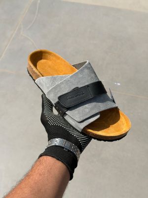 Birkenstock kyoto Grey suede