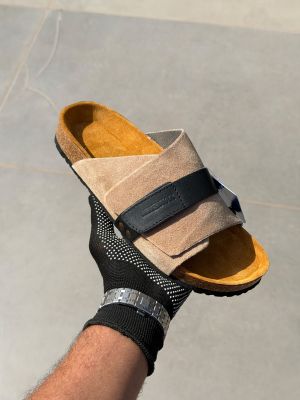 Birkenstock kyoto Beige suede