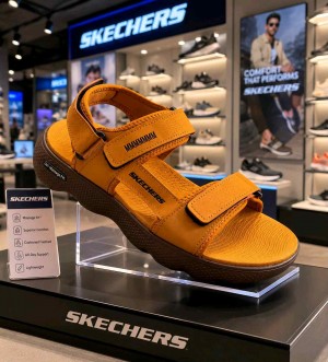 Skecher.s Adjustable Sports Sandal Tan Brown
