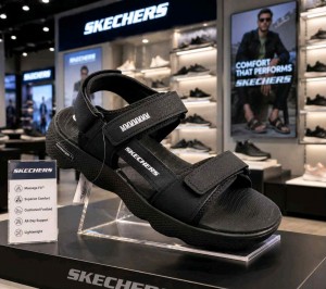 Skecher.s Adjustable Sports Sandal Black