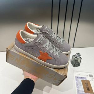 WMN Golden Goose GGDB Sneaker Slate Grey Orange