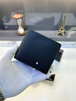 Mont_Blanc Black Premium Quality Wallet Fa 866