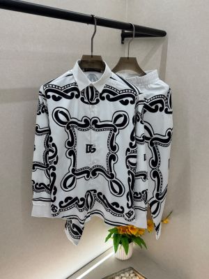 Dolc e & Gabban a White Imported Printed Super Premium Cord Set With Brand Carry Bag F3954-WH
