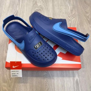 Nik.e Airforce 1 Swoosh Blue Clogs