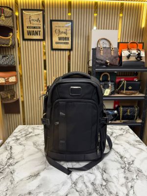 TUMI Alpha Bravo Premium Backpack (T85616) (Black)