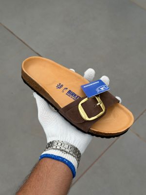 Birkenstock Madrid Big Buckle Brown Womens