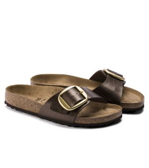 Birkenstock Madrid Big Buckle Brown Womens